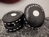 Black w/white target versamitts